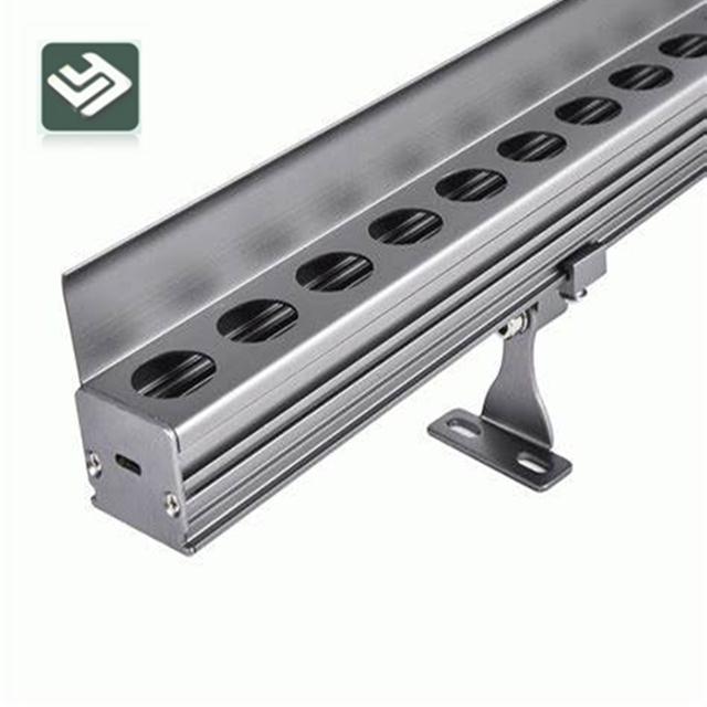 aluminum squeeze manufacturer cnc machining aluminium led wall washer profile
